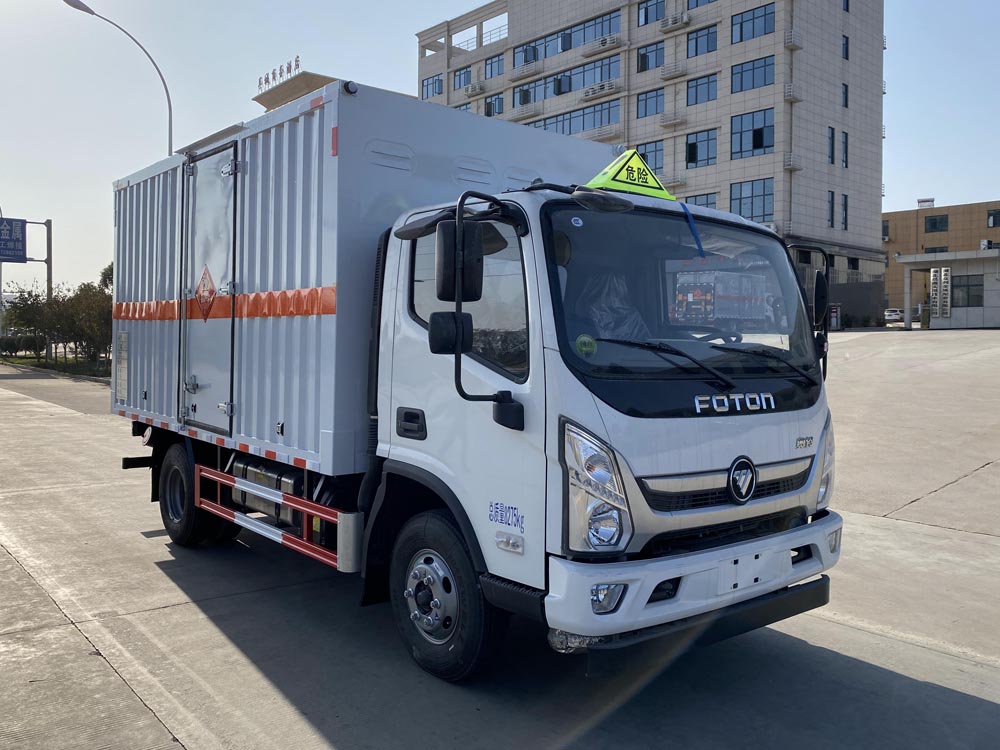 k8凯发体育app下载牌CSC5088XRQB6型易燃氣體廂式運輸車